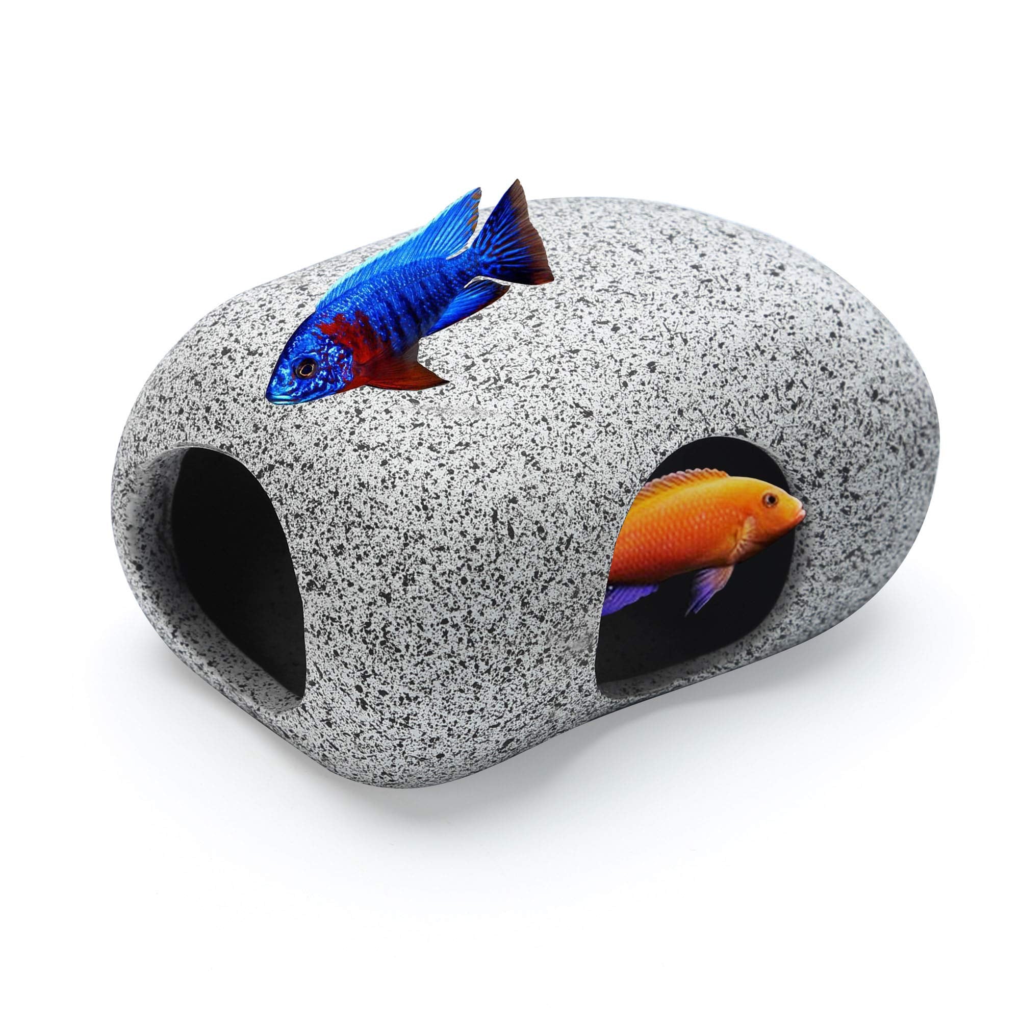 SpringSmart rocas escondite acuario: refugio seguro y natural para peces