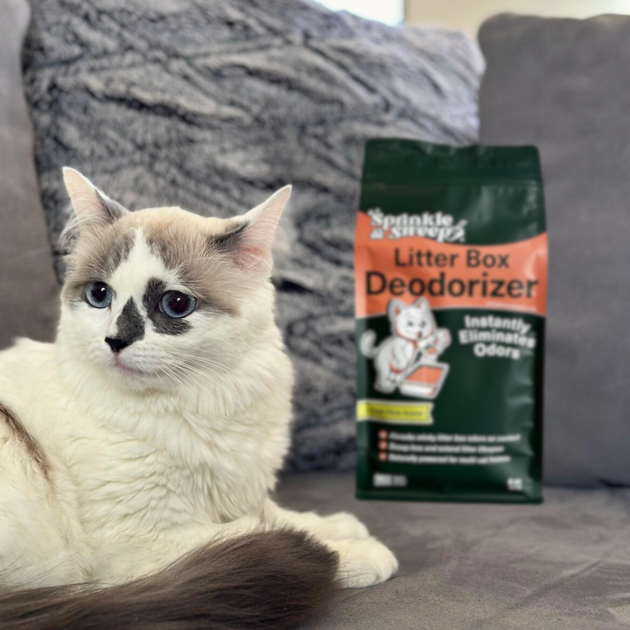 Sprinkle & Sweep aroma suave para el hogar, ambiente más agradable.