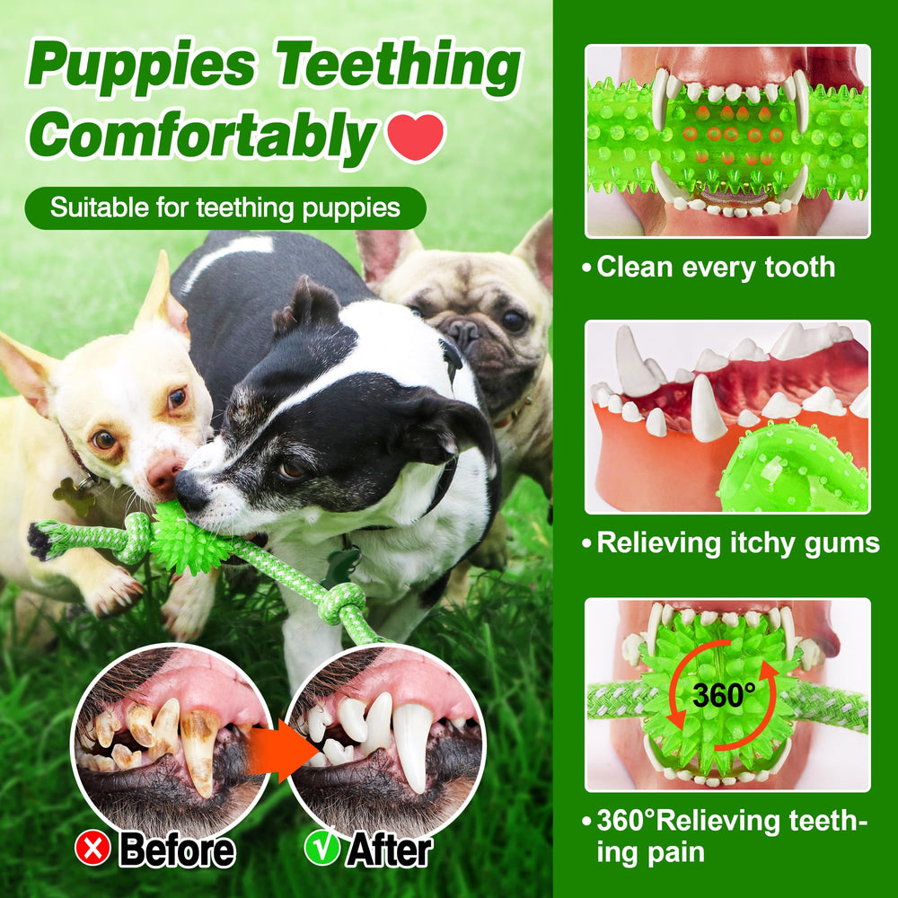 SQBG mordedor durable para perros agresivos, ideal para quemar energía y distraer.