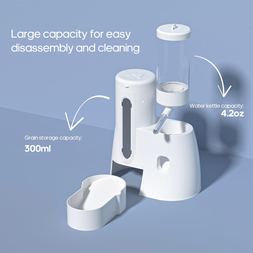 Depósito de granos transparente SQUSIMEI para observar comida