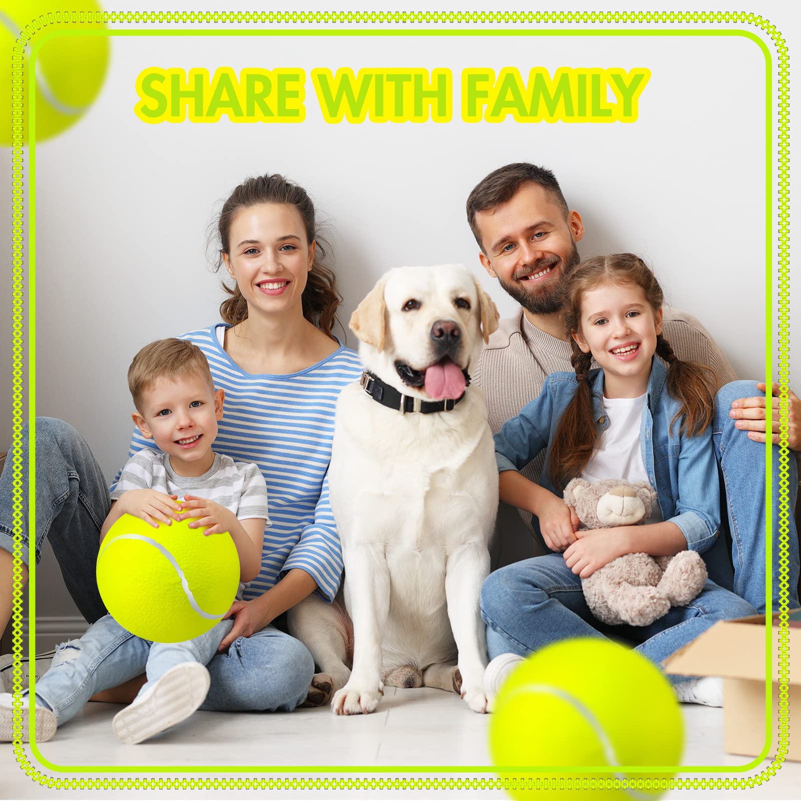 Sratte bola tenis gigante para reforzar la relación con tu mascota durante el juego