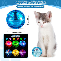 Bola LED Sratte azul claro ideal para entrenar velocidad y coordinación.