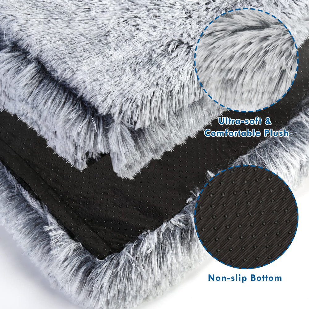 SSAWcasa cama perro funda lavable y desmontable para limpieza rápida.