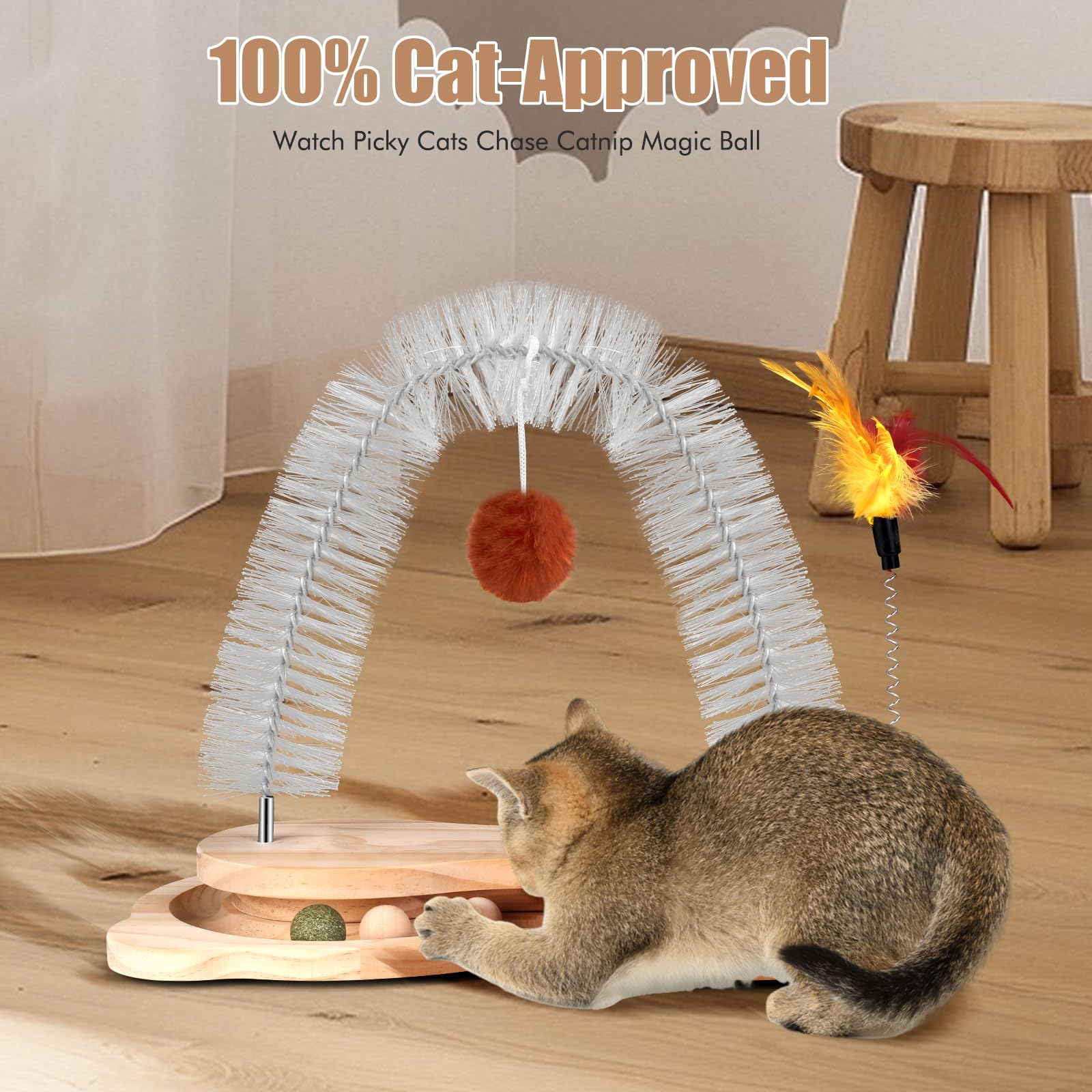 SSAWcasa juguete interactivo para gatos que favorece ejercicio