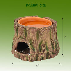 Stackoria cueva con raíces naturales para exploración segura.
