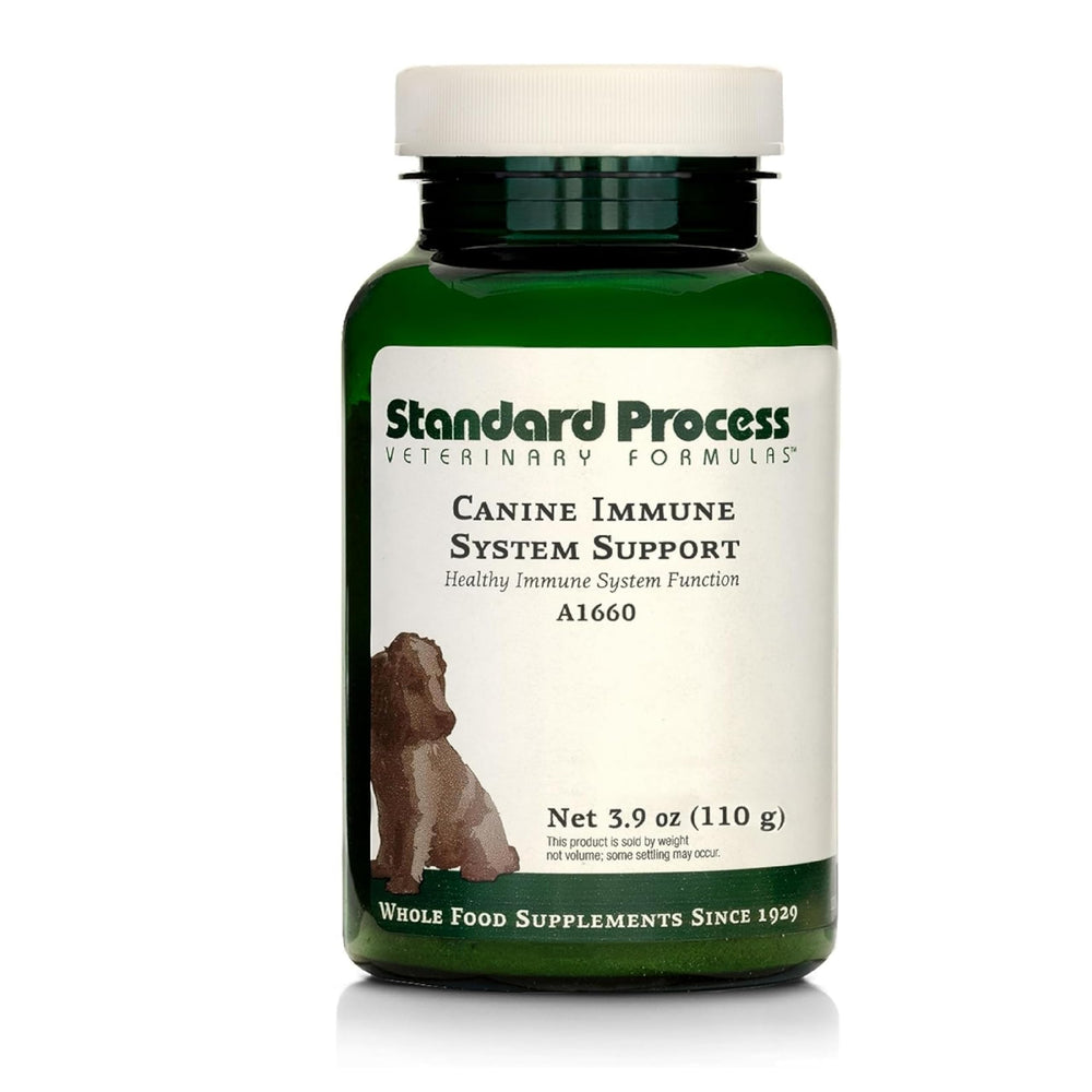 Standard Process inmunidad canina en polvo, frasco para apoyo general