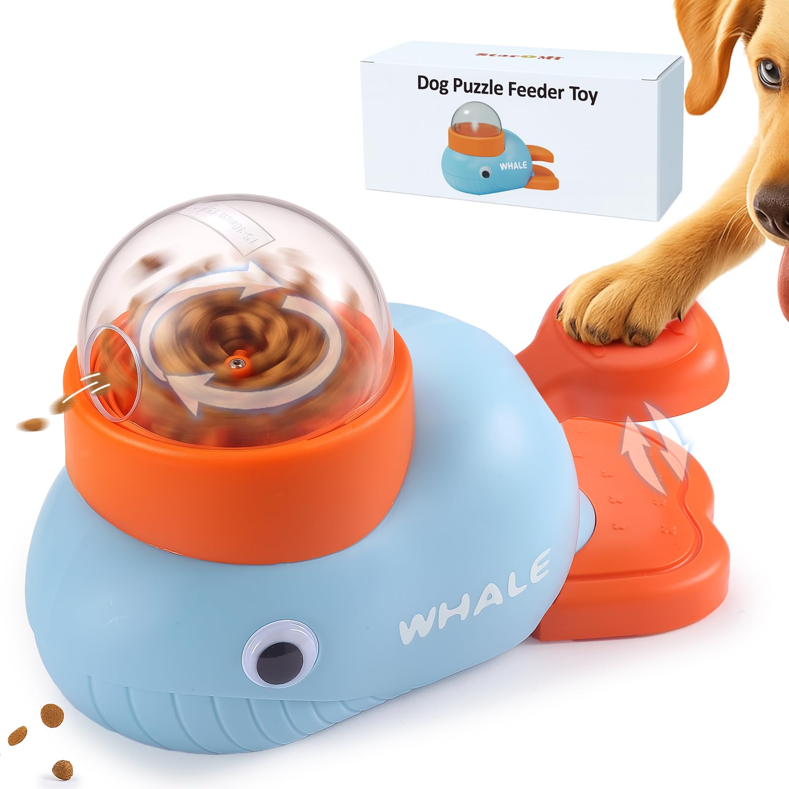 Star&Mi juguete perro interactivo durable para juego diario y entrenamiento.