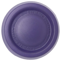 Starmark Easy Glide DuraFoam, disco morado 11in, vista lateral para lanzamientos controlados.