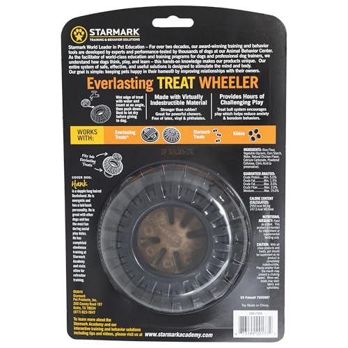 Starmark Everlasting Premios Wheeler, apto para lavavajillas, limpieza fácil