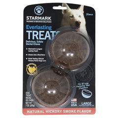 Starmark Everlasting perro mordisqueando un snack sabroso