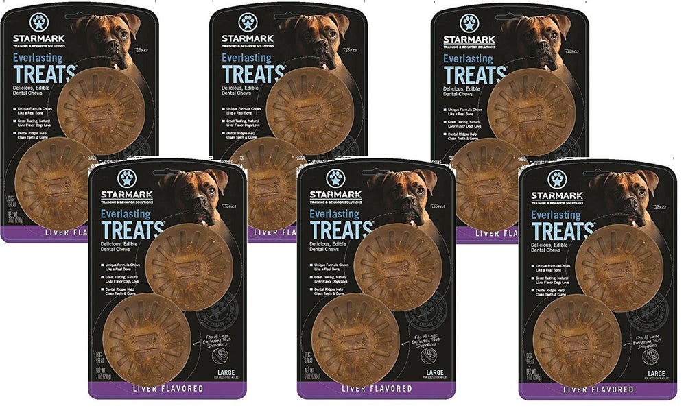 Starmark Tocino dental para perros: masticado duradero para entretenimiento seguro