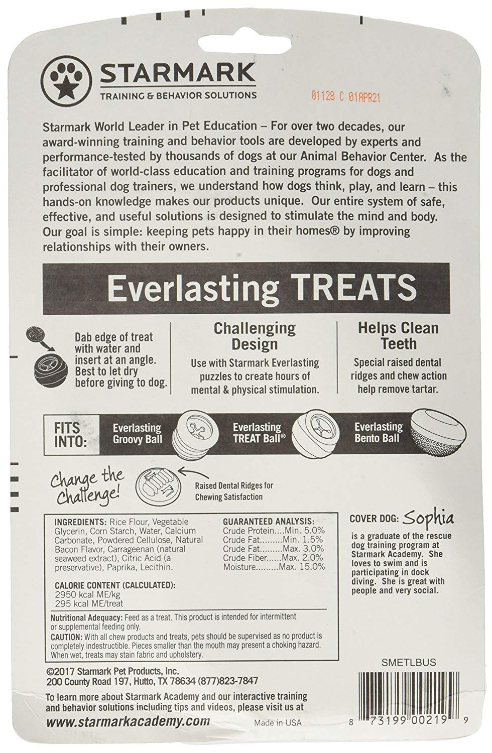 Starmark Tocino Eterno, mordedor grande para perros, ayuda a limpiar dientes y controlar el aliento.