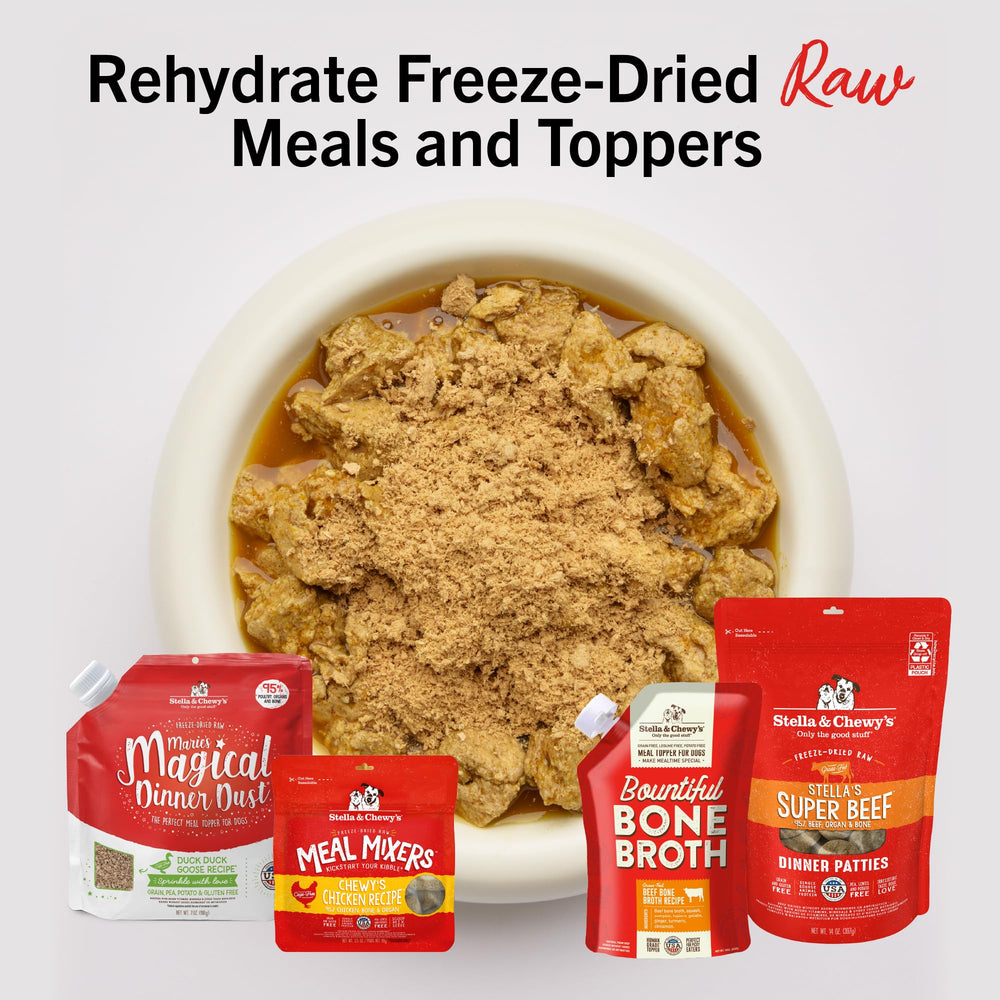 Stella & Chewy's, apto para perros sensibles por ser libre de granos y gluten.
