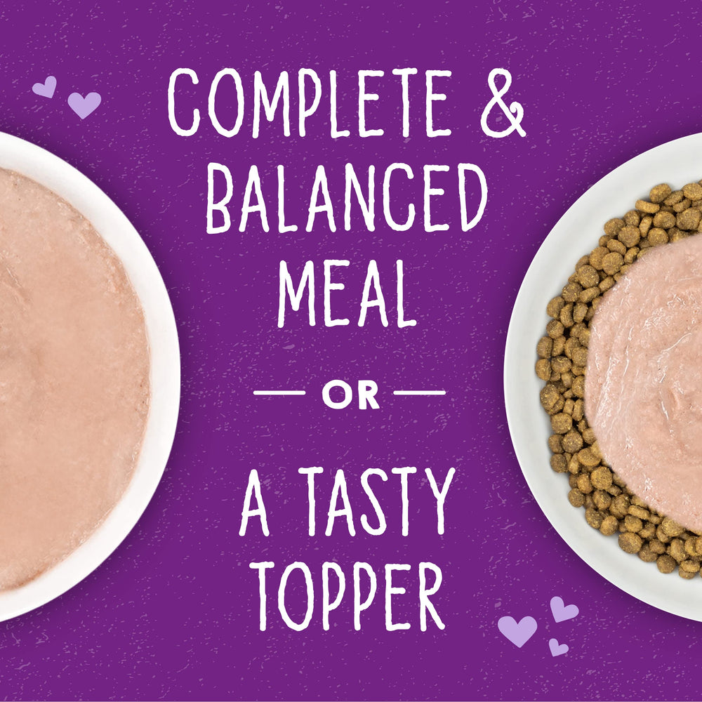 Versatilidad de Stella & Chewy's: comida completa, topper o premio para gatitos