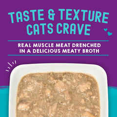 Stella & Chewy's Carnivore Cravings ofrece salmón, atún y caballa con sabor marino para gatos selectivos.