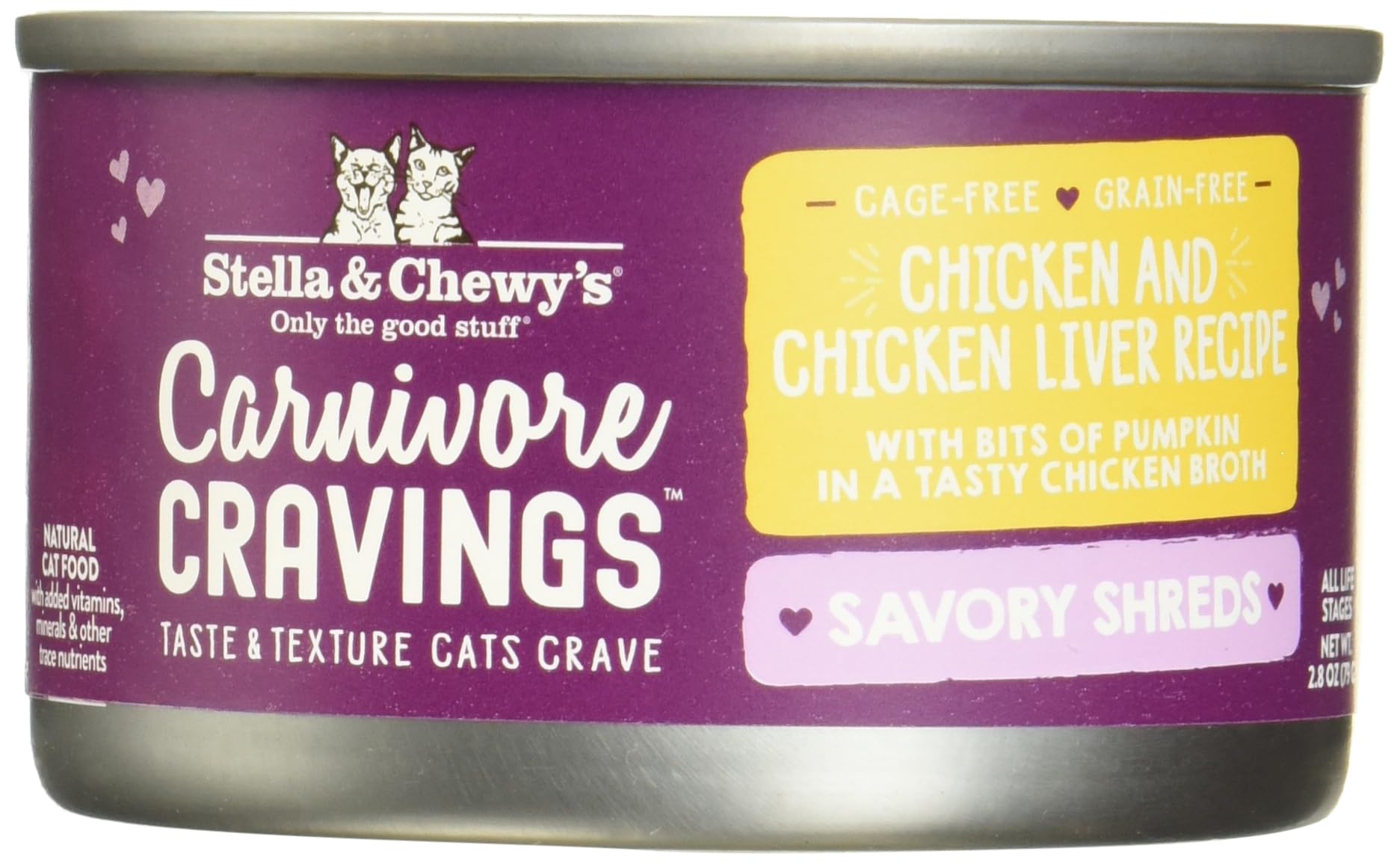 Stella & Chewy's Carnivore Cravings porción 80 g, plato completo o topping.