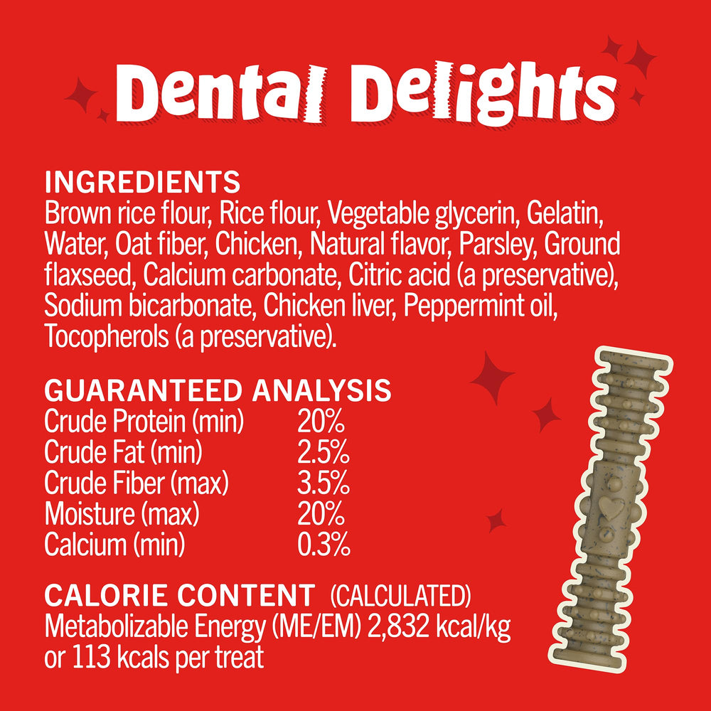 Stella & Chewy's Dental Delights diseño interactivo para mayor agarre y diversión.