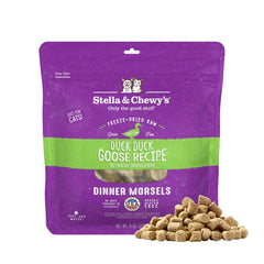Stella & Chewy's pato: trocitos proteicos para snack sabroso y natural.