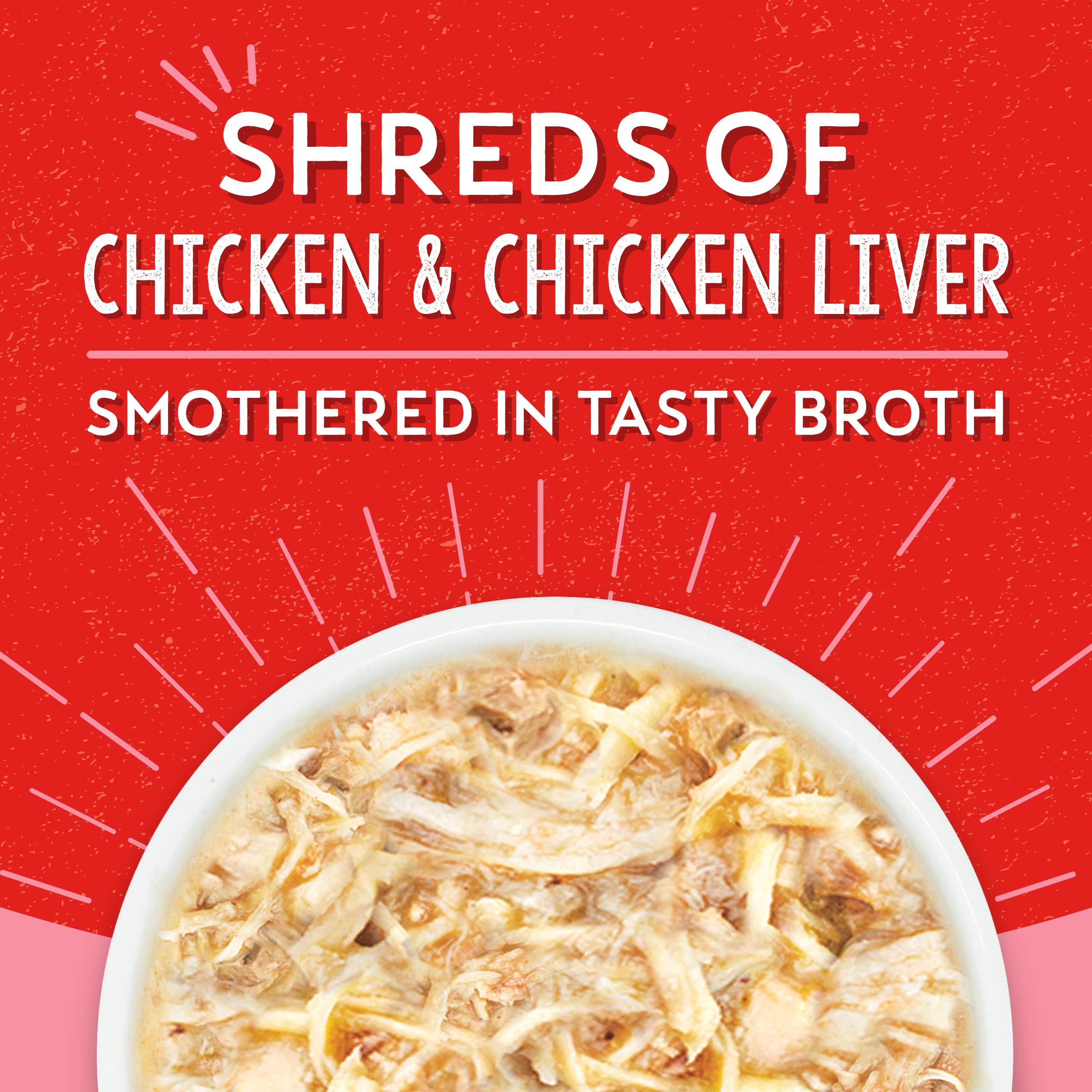 Stella & Chewy's Lil Bites Stews pollo desmenuzado: textura jugosa para perros pequeños