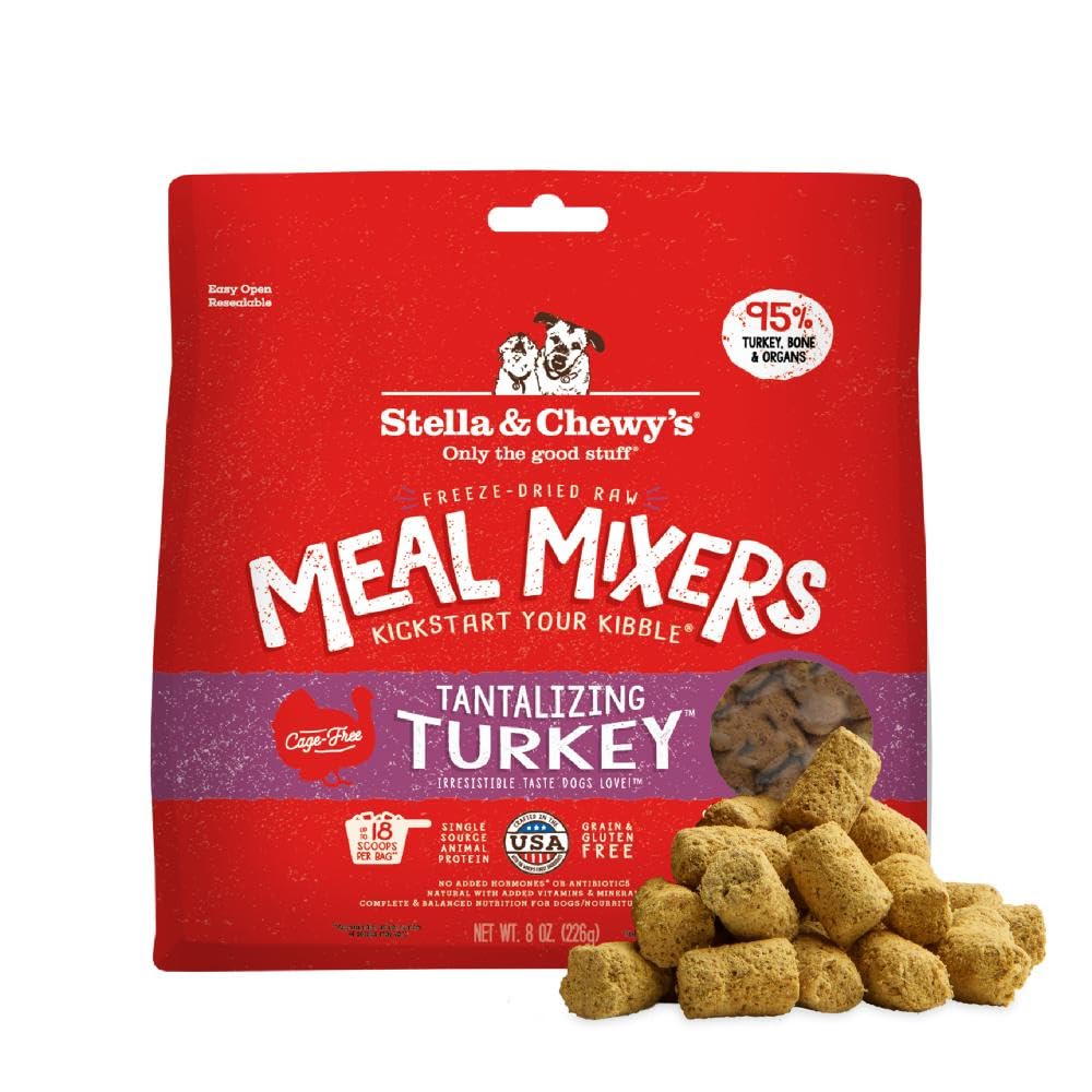 Stella & Chewy's mezcla-pavo-crudo para perros exigentes con sabor atractivo