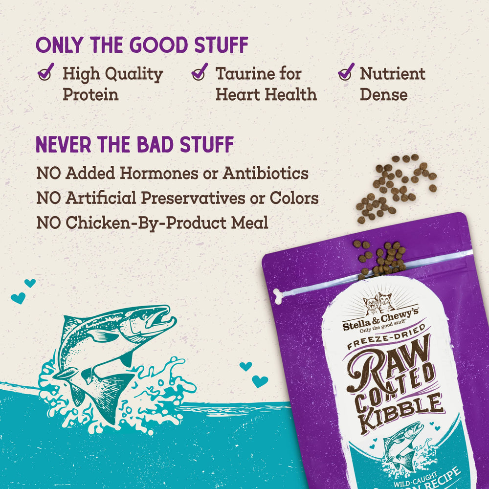 Stella & Chewy's omega-3 del salmón para pelaje brillante