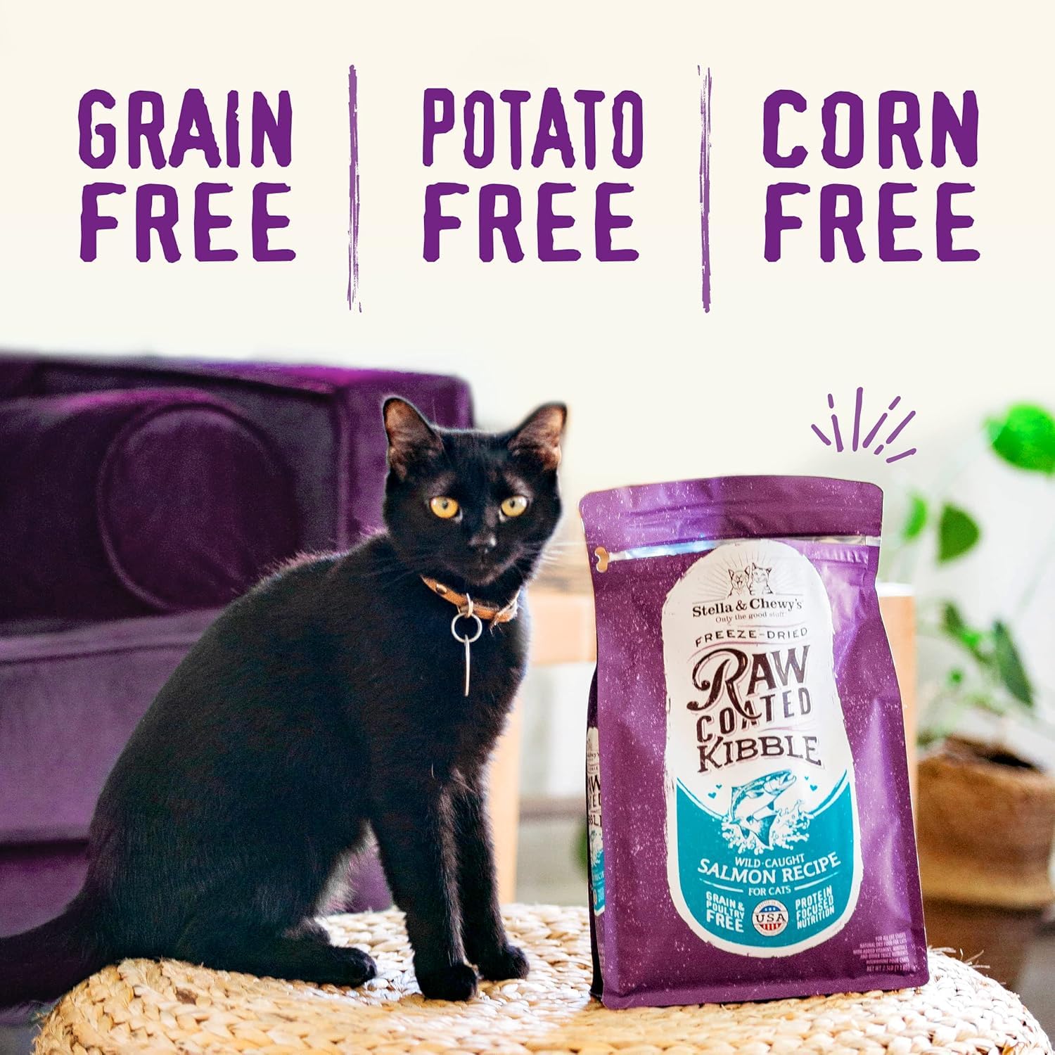 Stella & Chewy's probiotiques et fibres – digestion douce.