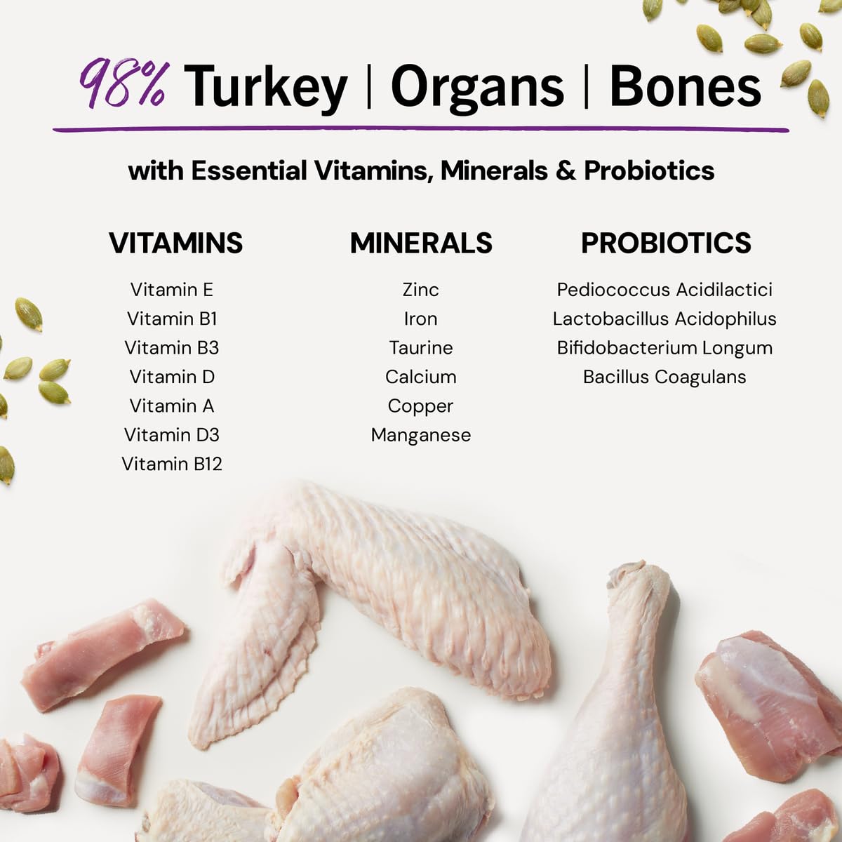 Proceso mínimamente procesado para conservar nutrientes en Stella & Chewy's