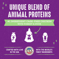 Stella & Chewy's Raw Blend Kibble con pollo cage-free como ingrediente principal