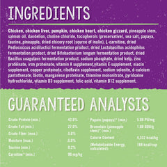 Probióticos y enzimas en Stella & Chewy's Soluciones para salud intestinal.