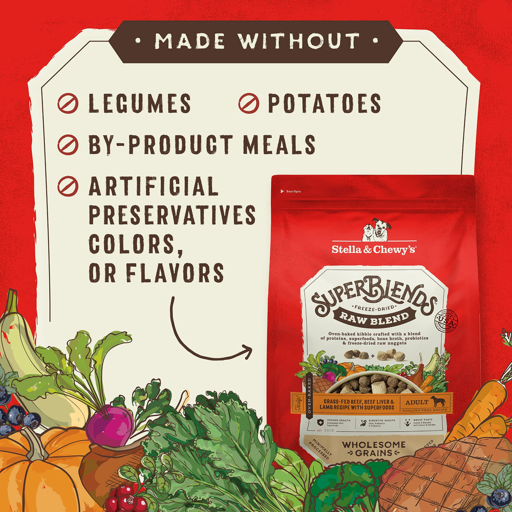 Stella & Chewy's SuperBlends: bol de comida atractivo y nutritivo