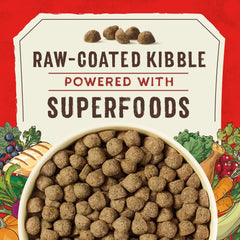 Croquetas nutritivas de Stella & Chewy's SuperBlends con pollo y pato.