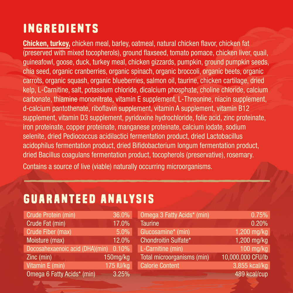 Aceite de salmón en Stella & Chewy's Wild Red, DHA para desarrollo cerebral y ocular.