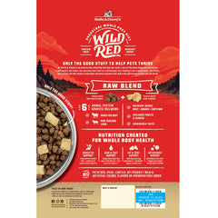 Stella y Chewy's Wild Red: trozos secos congelados para textura crujiente y proteína.