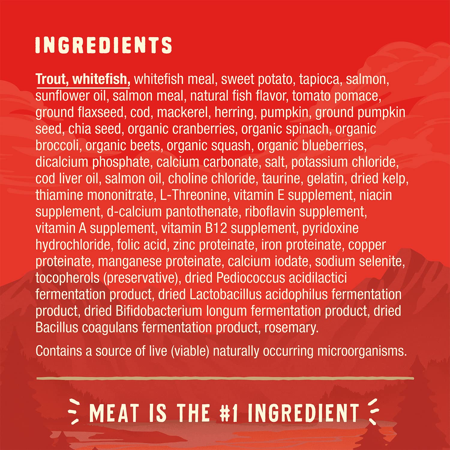 Stella & Chewy's Wild Red, ingredientes de carne entera para nutrición completa.