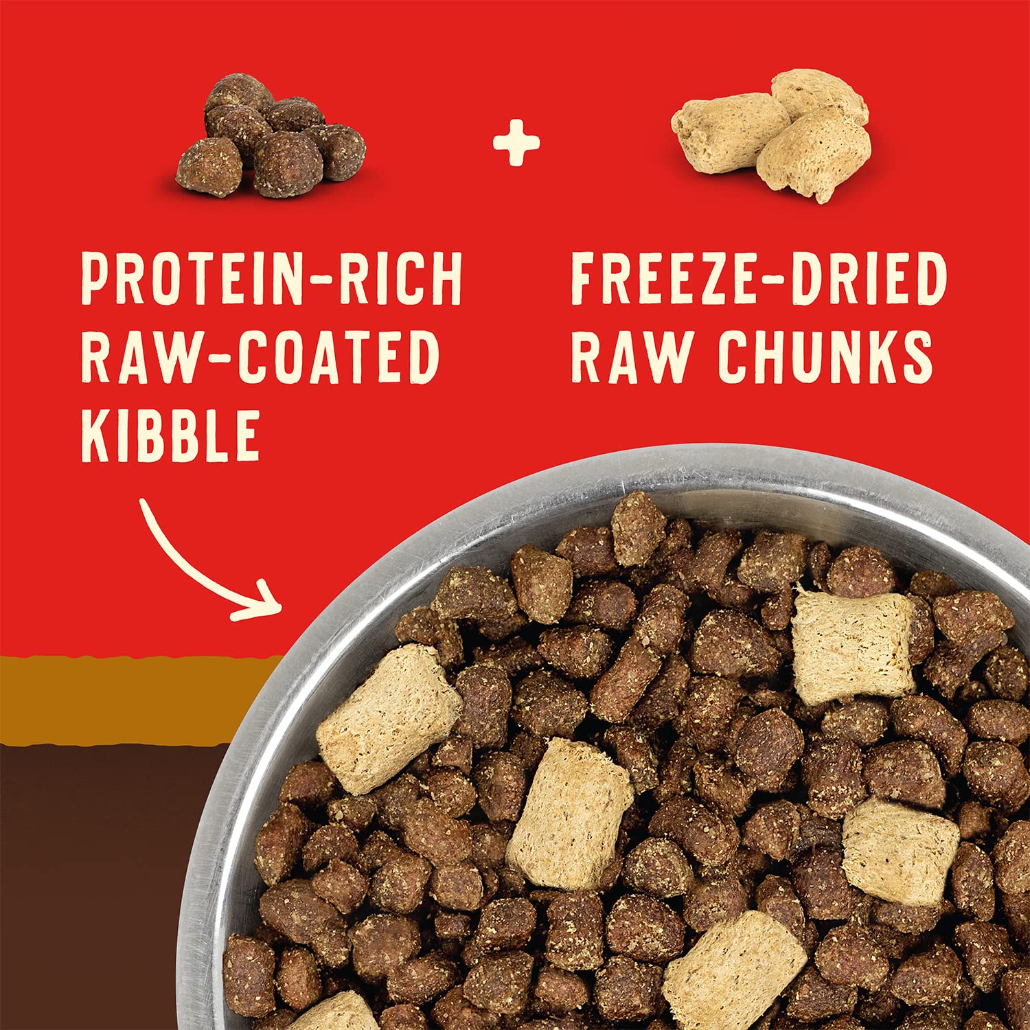 Stella & Chewy's Wild Red: proteína alta de seis fuentes avícolas para una dieta rica.