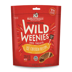 Stella & Chewy's Wild Weenies, bolsa de 3.25 oz, ideal para entrenamiento