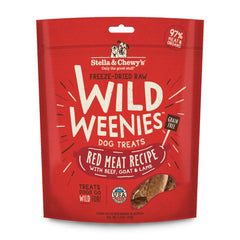 Bolsa de Stella & Chewy's Wild Weenies, ideal para entrenamiento sin desmoronarse.