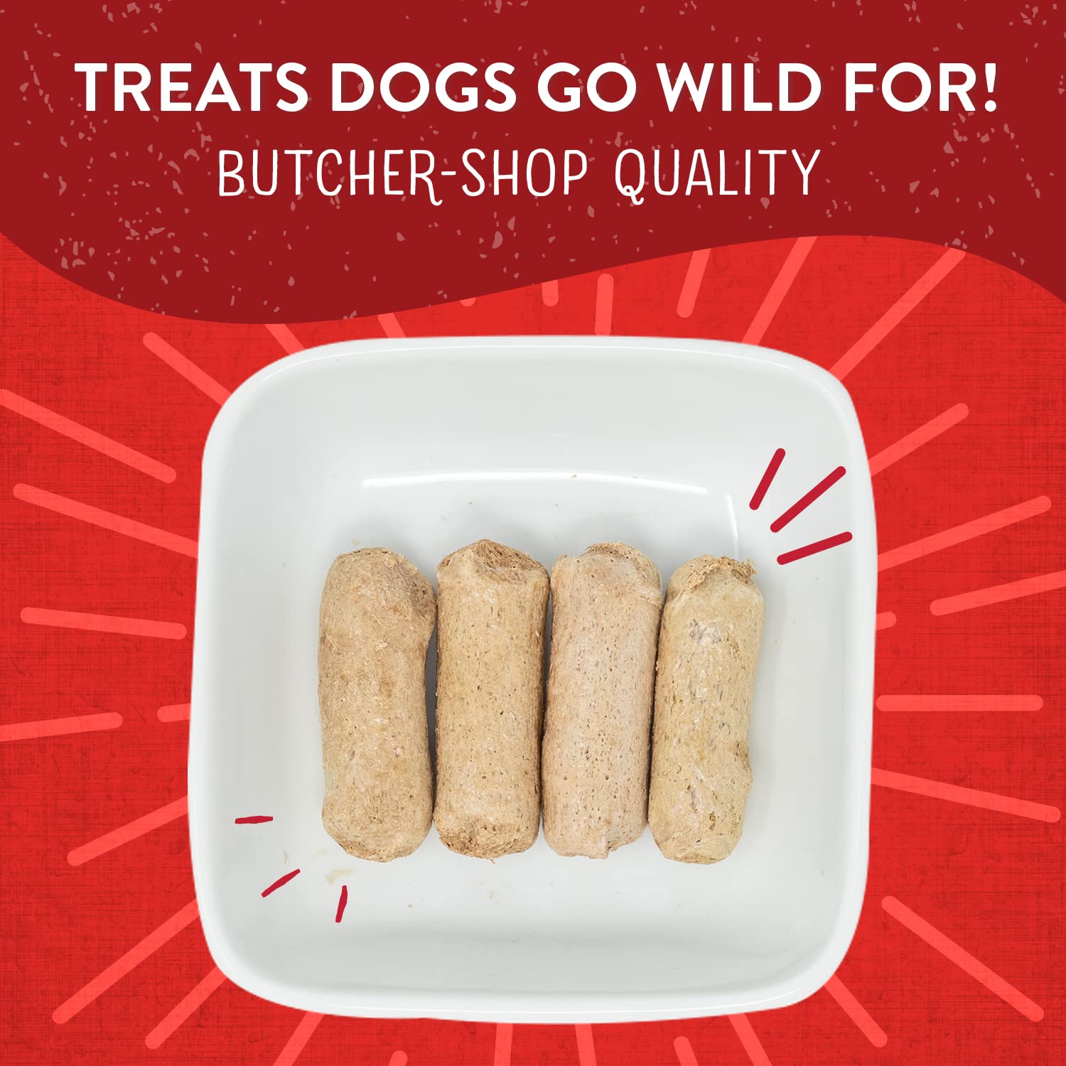 Trozo de Wild Weenies listo para entrenamiento canino.
