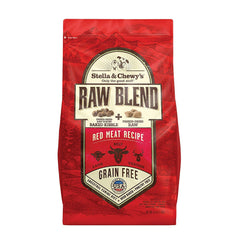 Stella & Chewy's Raw Blend carne roja para perros, ideal para una comida sabrosa y equilibrada.