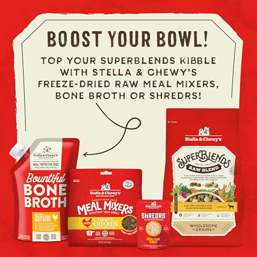 Recetas completas para perros en Stella & Chewy's SuperBlends