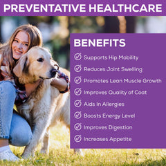 Step Above Proteins cuchara medidora para perro facilita incorporar colageno.