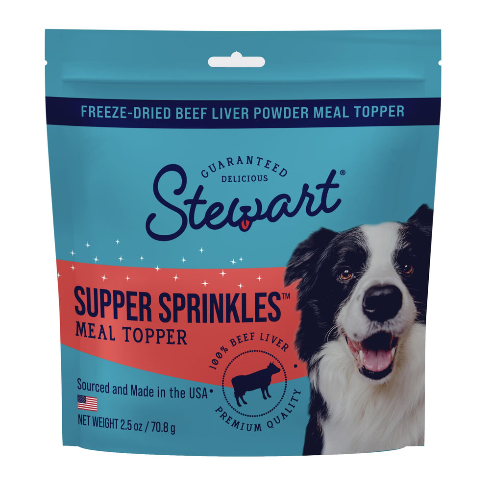 Stewart Supper Sprinkles en bolsa con cierre hermético para frescura.