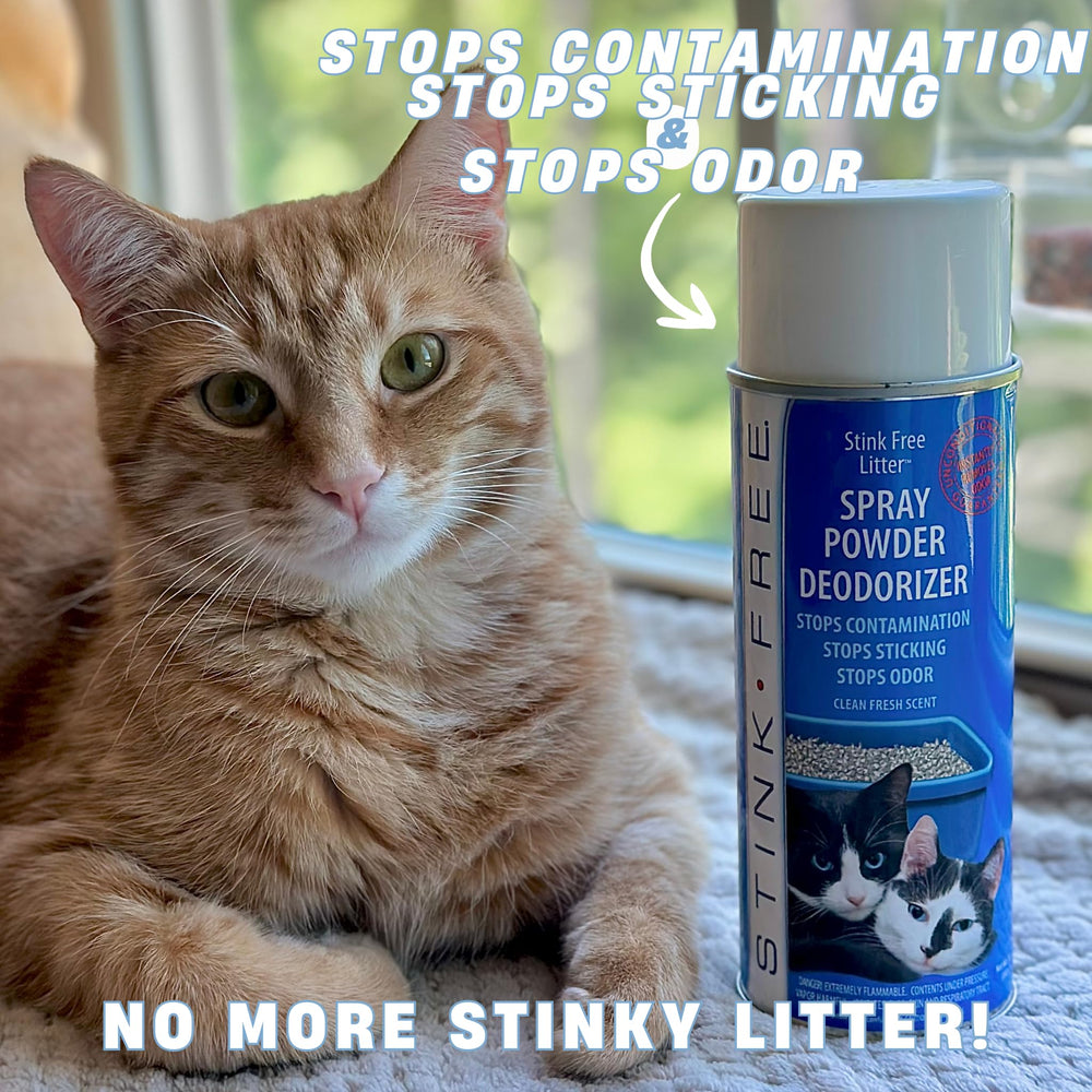 Stink Free guía de uso para desodorante de caja de arena