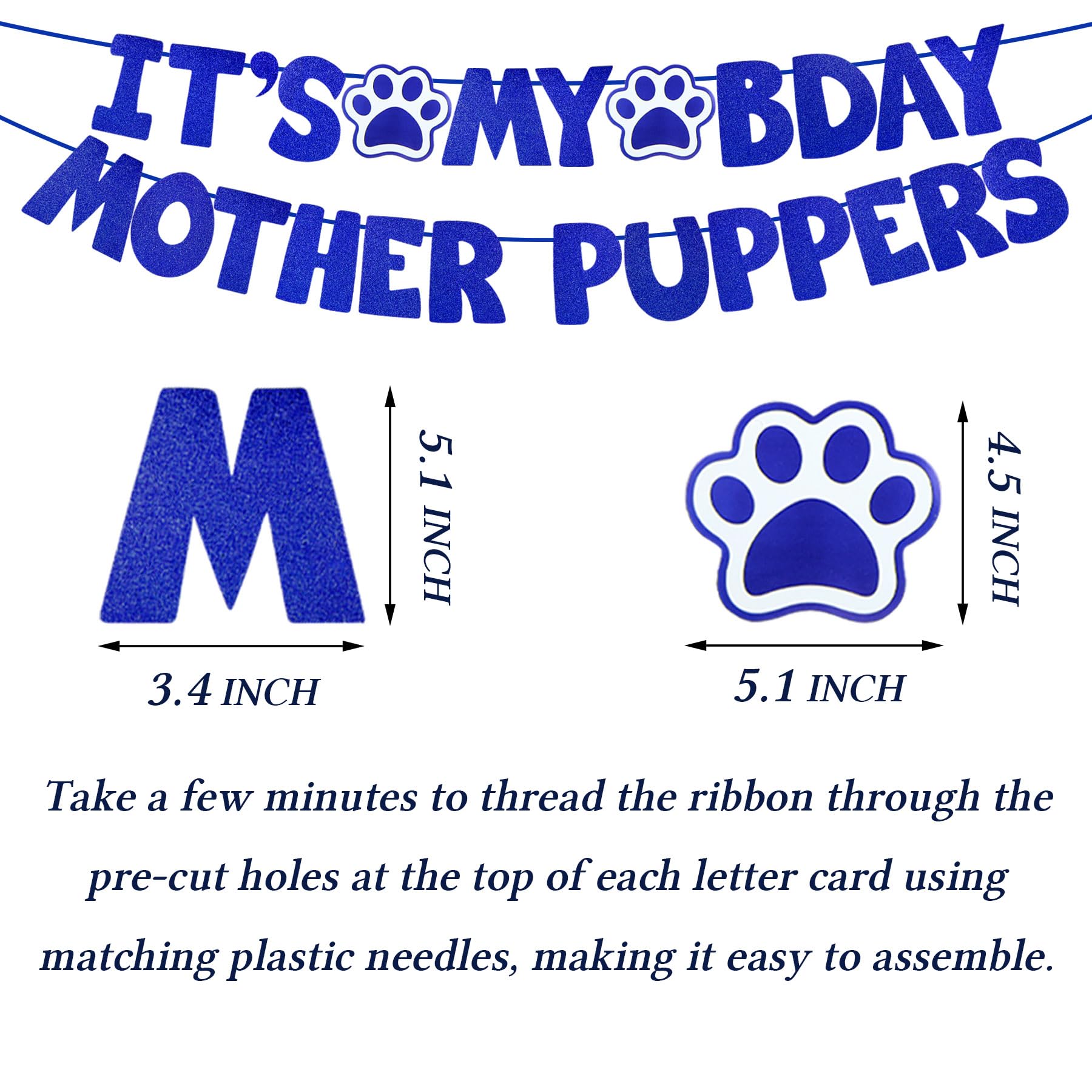 Corbatín de cumpleaños STMK para perro, estilo clásico y divertido.