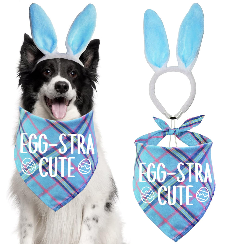 STMK diadema conejito para perro, ideal para fotos festivas de Pascua.