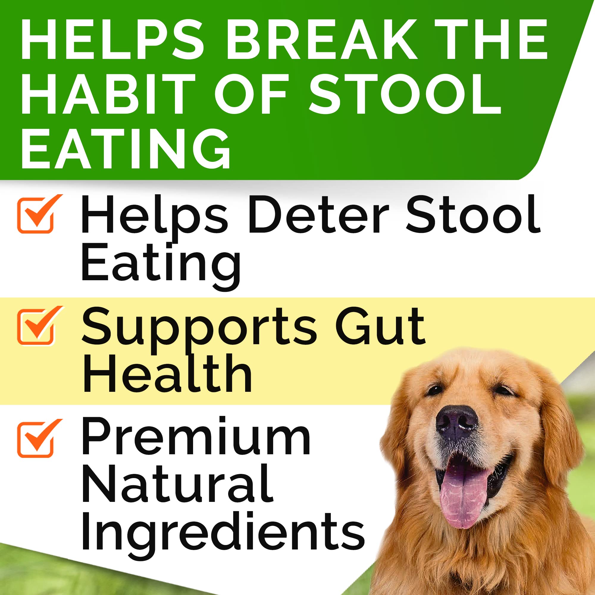 STRELLALAB No Poo Treats masticables sabor pollo: premio diario para perros
