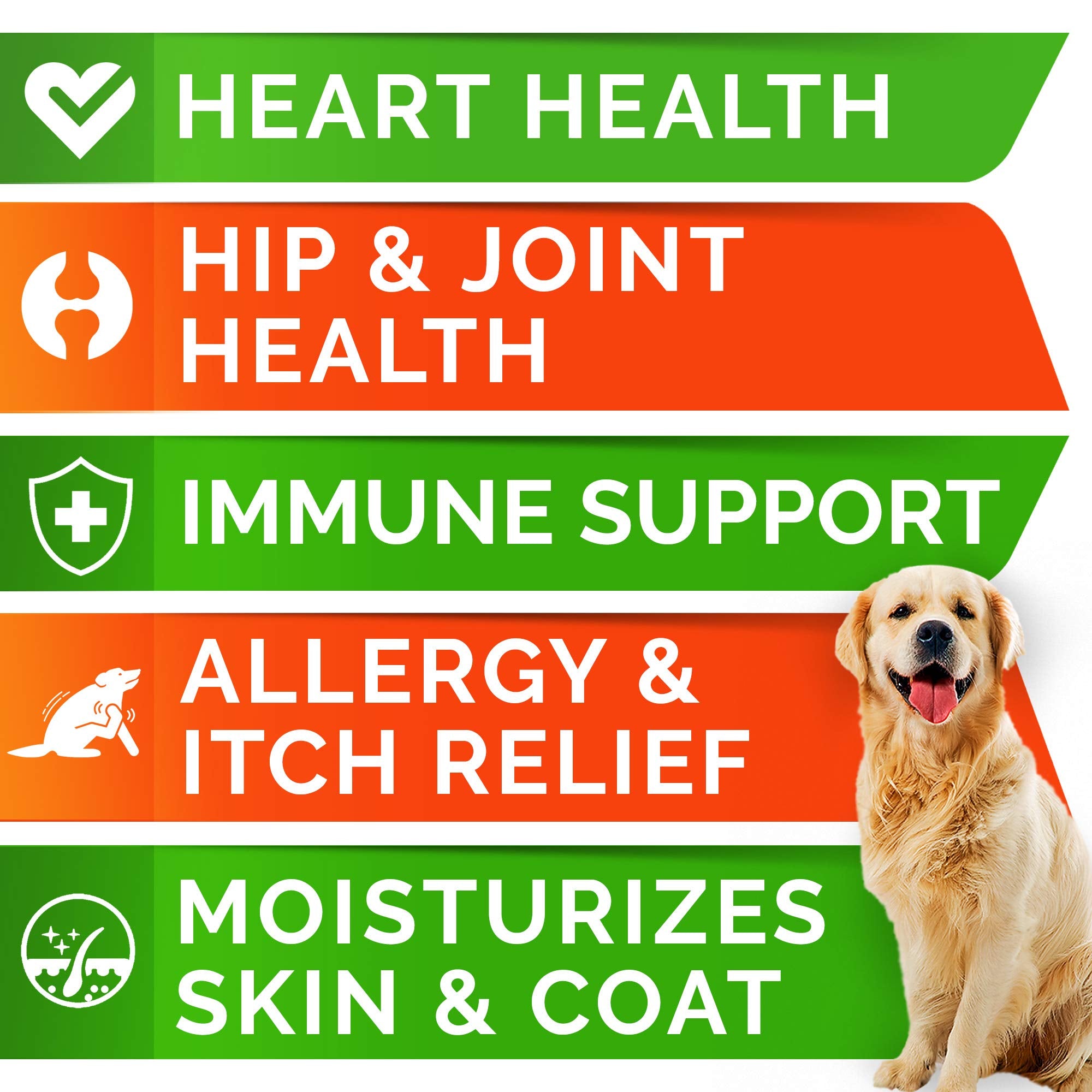 STRELLALAB Omega3 para perros: pelaje brillante gracias a las cápsulas suaves