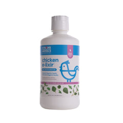 Strong Animals Chicken E-lixir, botella de 32 oz vista frontal para uso diario