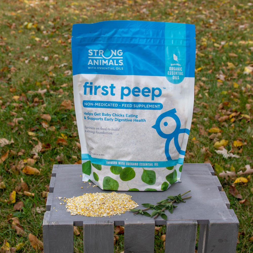 Strong Animals First Peep: alga kelp aporta minerales y nutrientes.