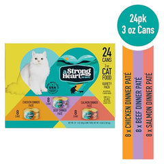 Strongheart lata-res: proteína de calidad para el día a día de tu gato.